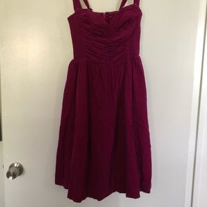 Cute Corduroy fall dress